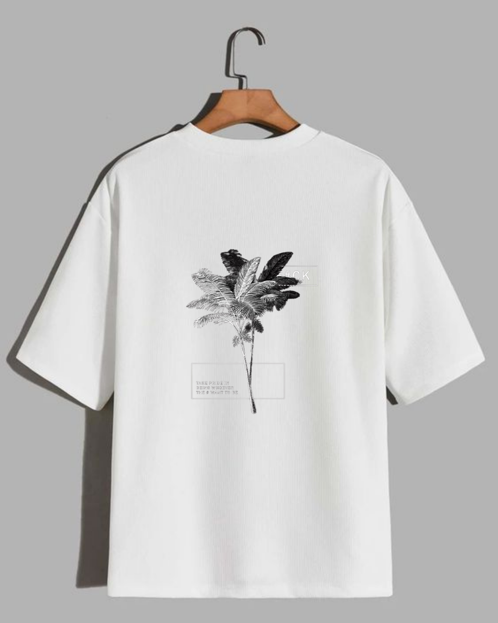 Unisex Oversized Classic White T-Shirt