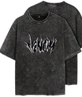 Unisex Acid Washed Venom Oversized Tee