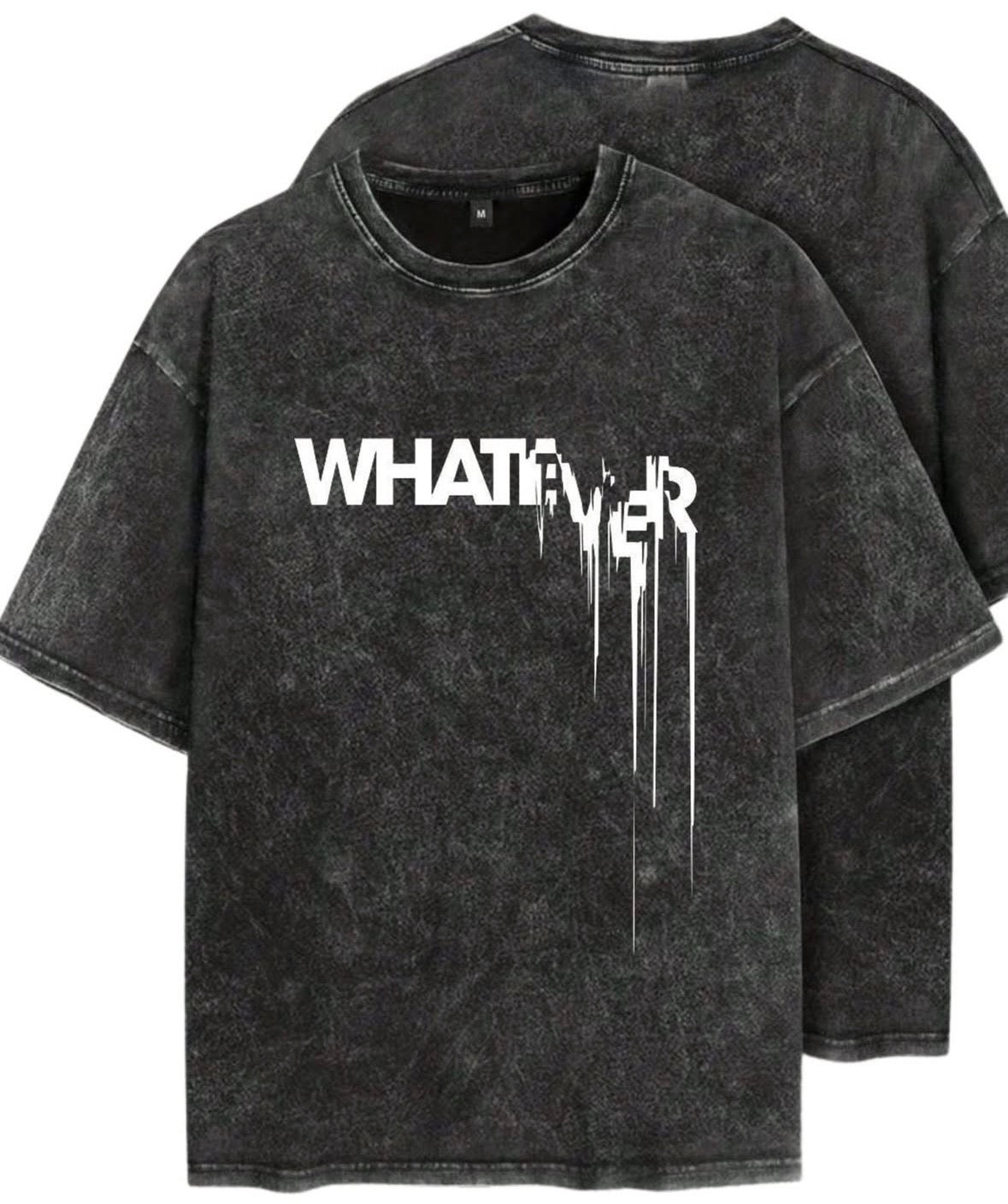 Unisex Acid Washed Oversized Tee