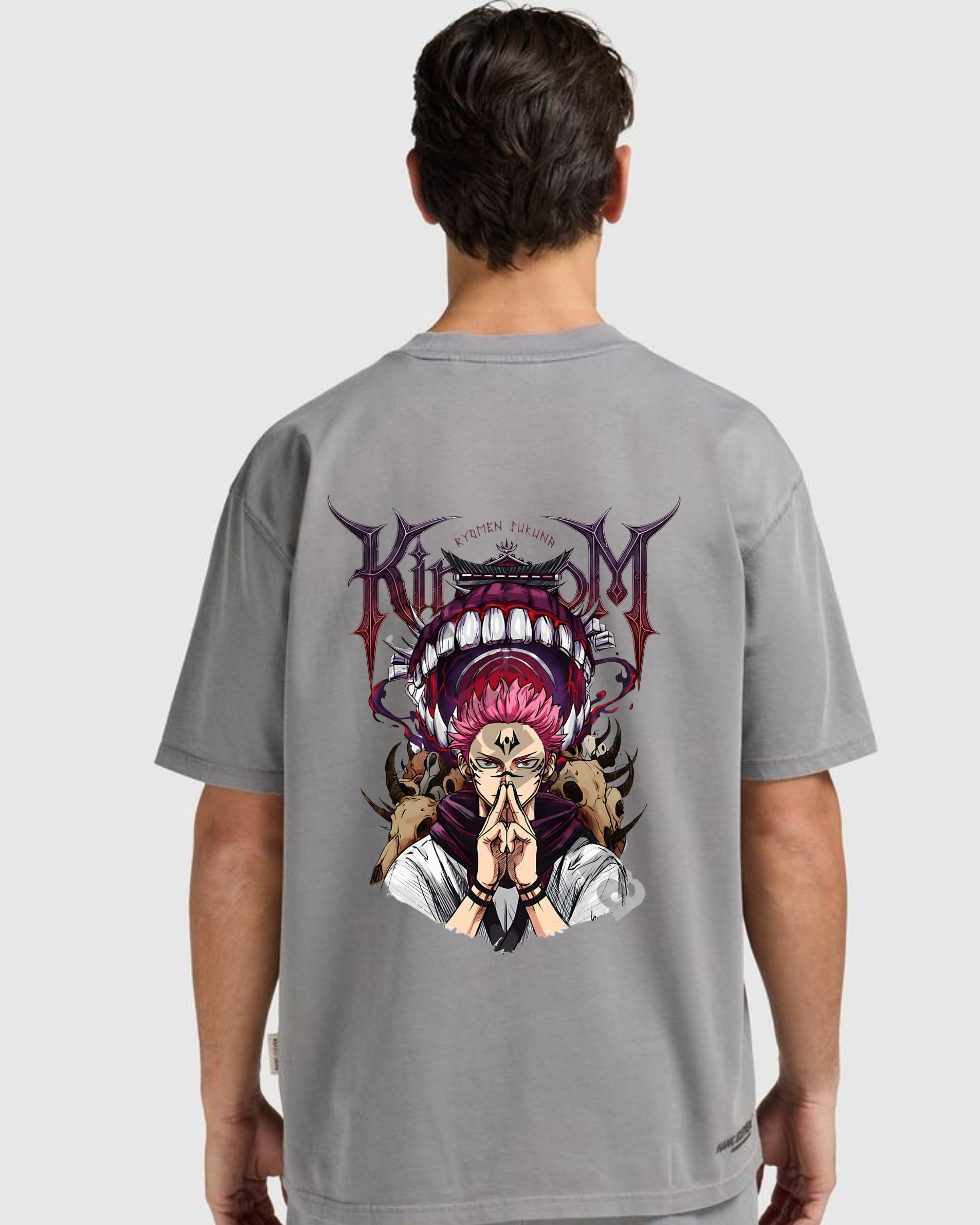 Unisex Oversized Classic Anime Printed T-Shirt